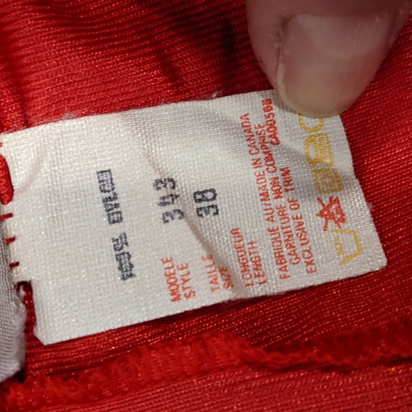 Vintage Sears red slip - Picture 9 of 9